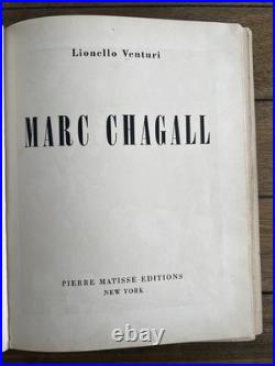 03 Rare Book on Marc Chagall Limited Edition with Lithographs