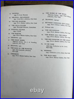 03 Rare Book on Marc Chagall Limited Edition with Lithographs