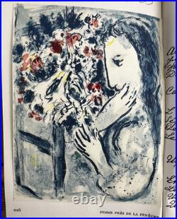 03 Rare Book on Marc Chagall Limited Edition with Lithographs