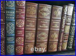 100 GREATEST BOOKS EVER WRITTEN COMPLETE SET Easton Press Leather RARE FIND