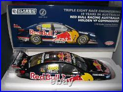 118 CLASSIC Lowndes/Luff #888 Holden VF Commodore RedBull 10 Yrs Aus Book 18541