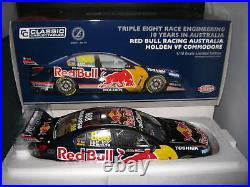 118 CLASSIC Lowndes/Luff #888 Holden VF Commodore RedBull 10 Yrs Aus Book 18541