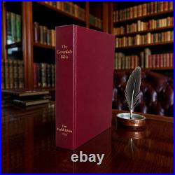 1535 Coverdale First Printed English Bible Limited Deluxe Facsimile Edition