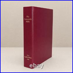 1535 Coverdale First Printed English Bible Limited Deluxe Facsimile Edition