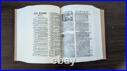 1535 Coverdale First Printed English Bible Limited Deluxe Facsimile Edition