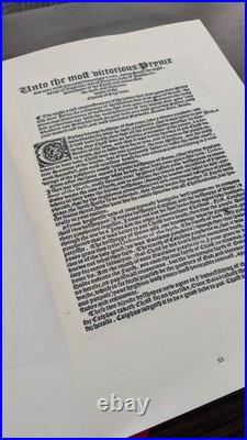 1535 Coverdale First Printed English Bible Limited Deluxe Facsimile Edition