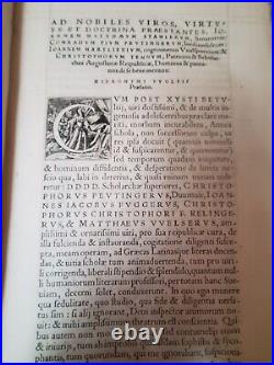 1570 Isocratis Scripta (The Writings of Isocrates) Hieronymus Wolf 450+Years Old