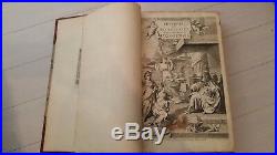 1674 Anthony Wood First Edition Book History Oxford University College Map Print