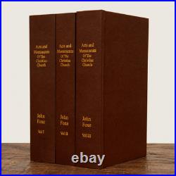 1684 Foxe's Book of Martyrs Acts and Monuments 3 Vol. Limited Edition Facsimile