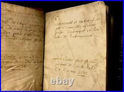 1688-1750 PARCHMENT MANUSCRIPTS BOOK Compendium of Antique Documents