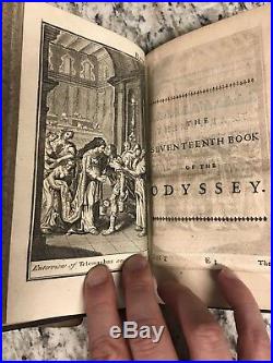 1725 Rare Books The Odyssey By Homer, Alexander Pope, First Edition