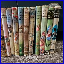 18 Enid Blyton Famous Five Secret Seven HB Books DJs 1960s Vintage Editions E18