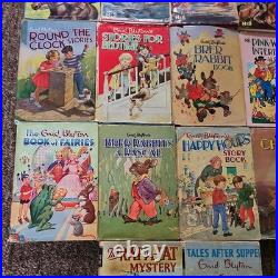 18 Enid Blyton Famous Five Secret Seven HB Books DJs 1960s Vintage Editions E18