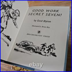 18 Enid Blyton Famous Five Secret Seven HB Books DJs 1960s Vintage Editions E18