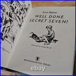 18 Enid Blyton Famous Five Secret Seven HB Books DJs 1960s Vintage Editions E18