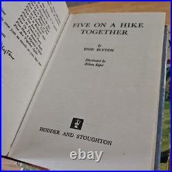 18 Enid Blyton Famous Five Secret Seven HB Books DJs 1960s Vintage Editions E18