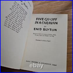18 Enid Blyton Famous Five Secret Seven HB Books DJs 1960s Vintage Editions E18