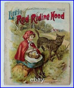 1890 Aunt Louisa Little Red Riding Hood Bk 88 Antique Childrens Book Rare Book
