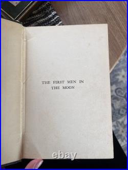 1901 H. G. Wells The First Men in the Moon Antique Book George Newnes 1st Ed