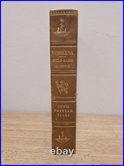 1906 Vintage Mythology Book Norse Popular Tales Norroena Limited Edition #71/350