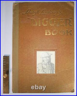 1919 Daryl Lindsay's DIGGER Book Numbered Limited Double SIGNED First Ed WW2