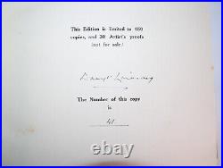 1919 Daryl Lindsay's DIGGER Book Numbered Limited Double SIGNED First Ed WW2