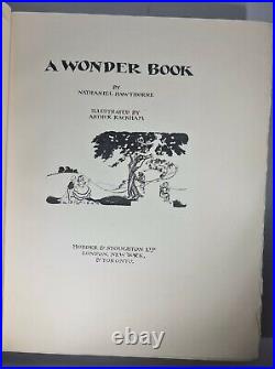 1922 A WONDER BOOK N. Hawthorne Signed by Arthur Rackham 537/600