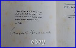 1923 The Wallet of Kai Lung Ernest Bramah Signed Vintage Book Limited Edition
