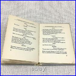 1924 Rare Limited Edition Antique Book Mariken van Nieumeghen Medieval Dutch