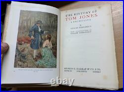 1925 Signed 1st Ed Limited Edition The History Of Tom Jones Antique Book (p7)
