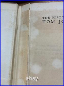 1925 Signed 1st Ed Limited Edition The History Of Tom Jones Antique Book (p7)