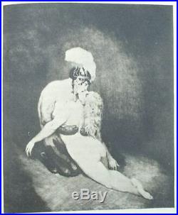 1928 Norman Lindsay DIONYSOS, SIGNED, 1/500 free shipping worldwide