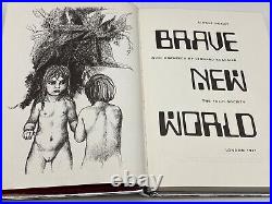 1932 1ST Edition Printing Folio Society BRAVE NEW WORLD Collector LIMITED DELUXE