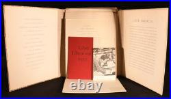 1955 Liber Librorum Book Design Samples Limited Edition Uncommon