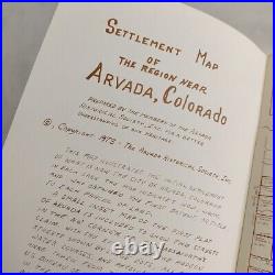 1973 Rare Limited Edition #156 Arvada Colorado Waters Of Gold Historic Book Gift