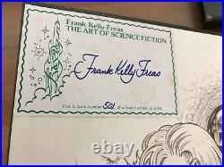 1977 Frank Kelly Freas The Art of Science Fiction Signed Limited Edition Book