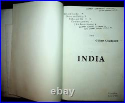 1979 India history Limited Edition book by Gilbert Chaldecott ULTRA RARE