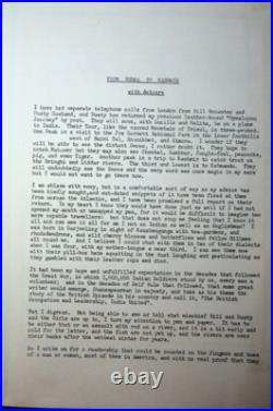 1979 India history Limited Edition book by Gilbert Chaldecott ULTRA RARE