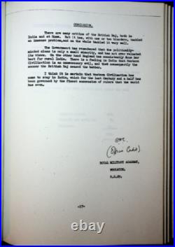 1979 India history Limited Edition book by Gilbert Chaldecott ULTRA RARE