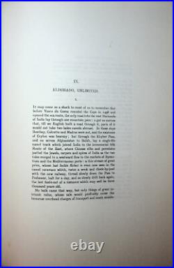 1979 India history Limited Edition book by Gilbert Chaldecott ULTRA RARE