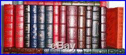 1980s Leather Book Lot, Signed, Ltd. & First Ed. Franklin Library 58 pcs