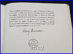 1983 Doors of Perception Essays in Book Typography Harry Duncan SIGNED LTD EDN
