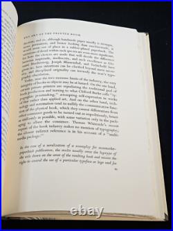 1983 Doors of Perception Essays in Book Typography Harry Duncan SIGNED LTD EDN
