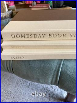 1987-1990 3Vol Domesday Book Studies Sussex First Edition Limited Edition