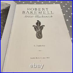 1988 ROBERT BAKEWELL ARTIST BLACKSMITH S. Dunkerly numbered edition 656/750