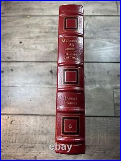 1996 Easton Press Book Muhammad Ali His Life & Times SIGNED Limited Edition