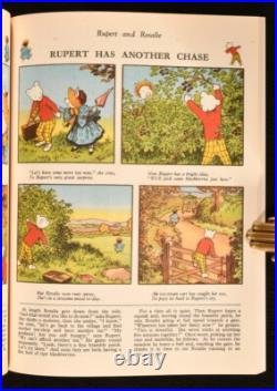 1999-04 5vol Rupert Annual Collectors' Limited Edition Reproduction Illustrat
