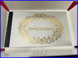 2016 HM the Queen's 90th Birthday Prestige Stamp Book LIMITED EDITION with COA