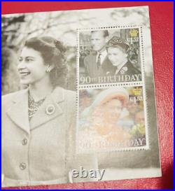 2016 HM the Queen's 90th Birthday Prestige Stamp Book LIMITED EDITION with COA