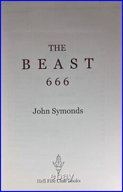 2021 THE BEAST 666 THE LIFE OF ALEISTER CROWLEY John Symonds Ltd 246/220
